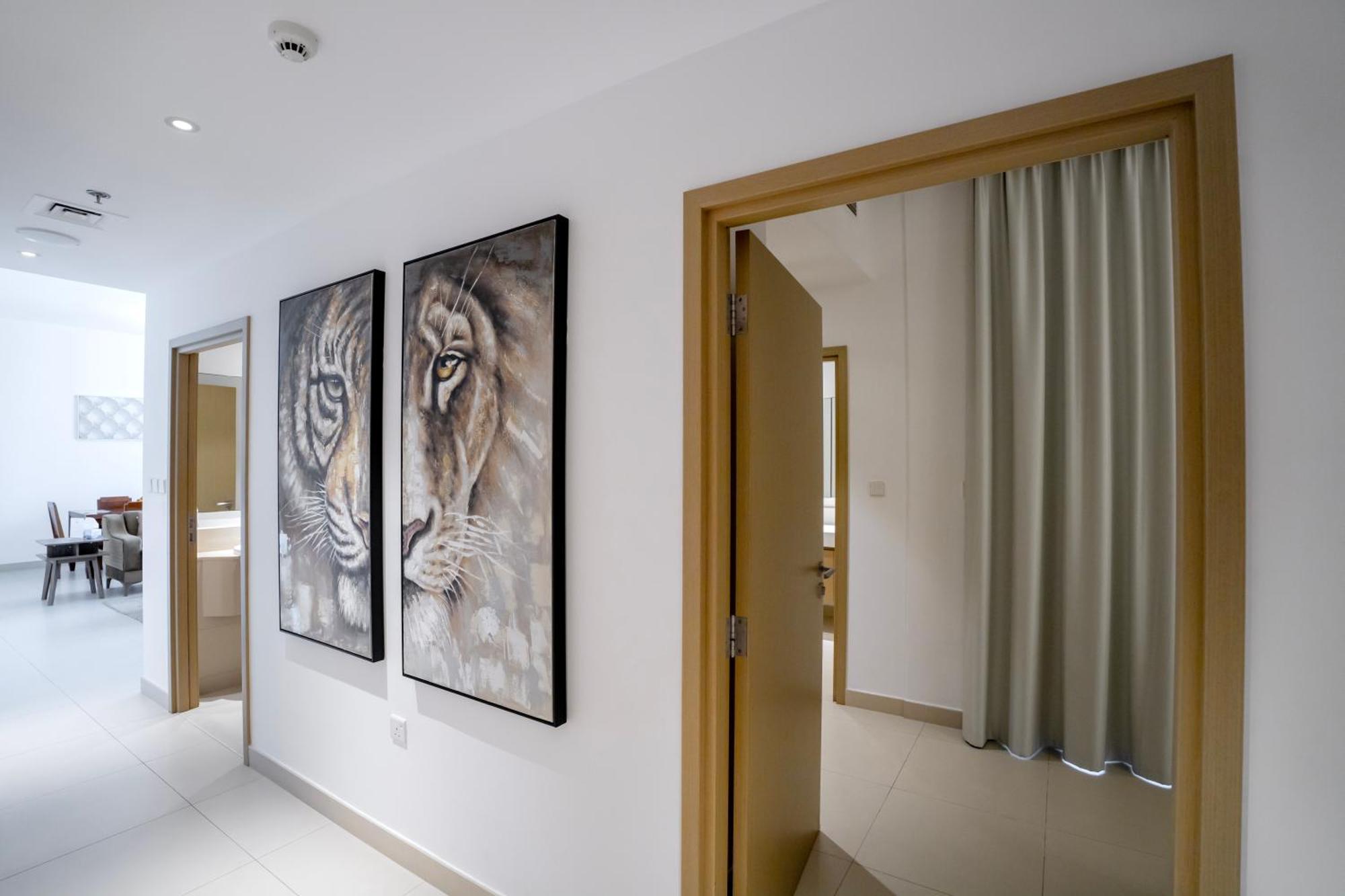 3Br Haven With Burj Views By Magnoliasvhr Aparthotel Dubai Ngoại thất bức ảnh