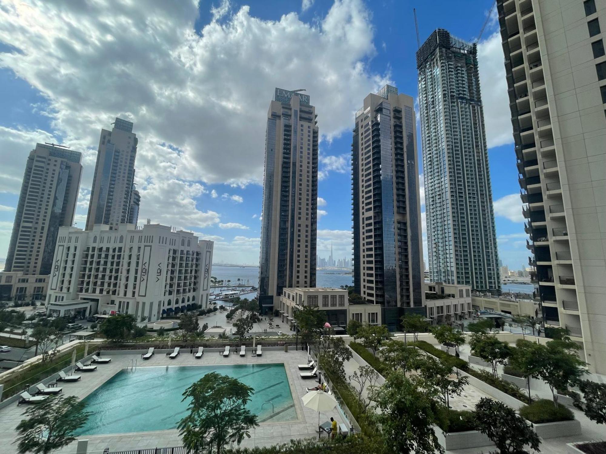 3Br Haven With Burj Views By Magnoliasvhr Aparthotel Dubai Ngoại thất bức ảnh